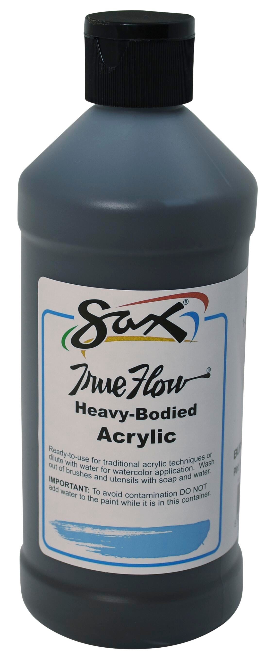Sax Heavy Body Acrylic Paint, 1 Pint, Burnt Umber 1572470